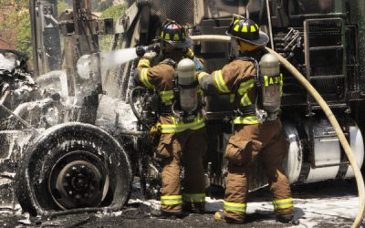 Commercial Truck Fire Safety